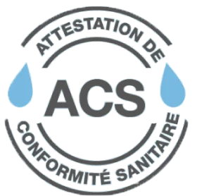 Attestation de conformité sanitaire ACS pour le traitement de l’eau